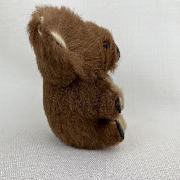 Vintage Collectible Koala Bear Plush w/ Real Kangaroo Fur Australian Animal EUC! - Picture 4 of 7